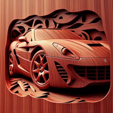3D model Ferrari 599 GTO (STL)